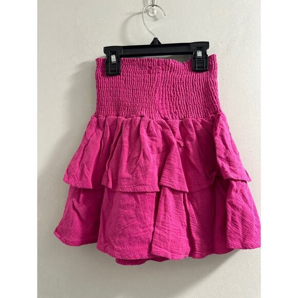 🔴Yana K‎ Hot Pink Gauze Skort size XS - Picture 5 of 6